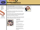 Website Snapshot of Polyonics Rubber Co., Inc.