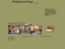 Website Snapshot of Ponderosa Forge & Ironworks Inc