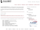 Website Snapshot of Calumet Diversified Meats, Inc.