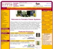 Website Snapshot of PORTABLE POWER SYSTEMS, INC.