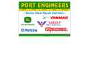 Website Snapshot of Port Engineers