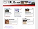 Website Snapshot of Porter Corp.