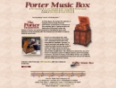 Website Snapshot of Porter Music Box Co., Inc.