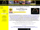 Website Snapshot of Portland Engaving, AKA M..Lowrey Engraving