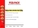 Website Snapshot of Posi-Pack