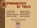 Website Snapshot of Powder Cote of Texas