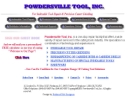 Website Snapshot of Powdersville Tool, Inc