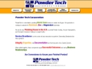 Website Snapshot of Powdertech Corp.