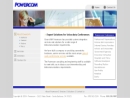 Website Snapshot of POWERCOM