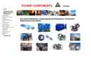 Website Snapshot of Power Components, Inc.