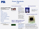 Website Snapshot of POWER STANDARDS LAB, INC.