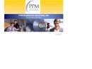 Website Snapshot of PPM Information Solutions