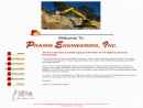 Website Snapshot of Prairie Engineering, Inc.