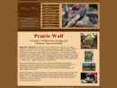 Website Snapshot of PRAIRIE WOLF