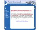 Website Snapshot of Precision Governors, LLC