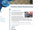Website Snapshot of Precision Metal Mfg., LLC