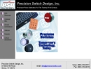 Website Snapshot of Precision Switch Design