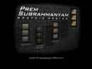Website Snapshot of PREM SUBRAHMANYAM GRAPHIC DESI