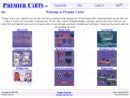 Website Snapshot of PREMIER CARTS INC