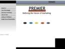 Website Snapshot of Premier Graphics