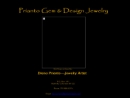 Website Snapshot of Prianto Design Jewelry