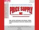 Website Snapshot of Price Supply, Inc.