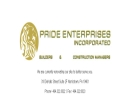 Website Snapshot of PRIDE ENTERPRISES INC