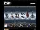 Website Snapshot of Pride West Inc