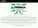 Website Snapshot of Prima America Corp.