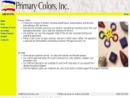 Website Snapshot of Primary Colors, Inc.