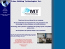 Website Snapshot of Prime Molding Technologies, Inc.