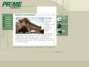 Website Snapshot of Prime Scaffold, Inc.