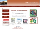 Website Snapshot of Office Solutions