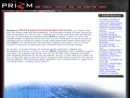 Website Snapshot of Prizm Advanced Communications