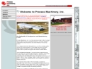Website Snapshot of Process Machinery Company