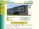 Website Snapshot of PRODUCTS DISTRIBUTION, INC