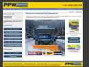 Website Snapshot of Professional Parts Warehouse
