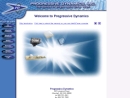 Website Snapshot of Progressive Dynamics, Inc.