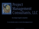 Website Snapshot of PROJECT MANAGEMENT CONSULTANTS
