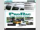 Website Snapshot of Pro-Rac Systems