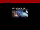 Website Snapshot of PRO SOURCE INC