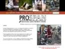 Website Snapshot of Prospan Manufacturing Co., Inc.
