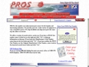 Website Snapshot of Pros Parts