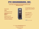 Website Snapshot of PTC ENGINEERING, INC.