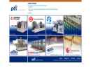 Website Snapshot of PTI-Packaging Technologies
