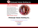 Website Snapshot of Pittsburgh Tubular Shafting, Inc.
