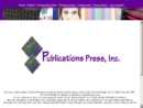 Website Snapshot of Publications Press, Inc.