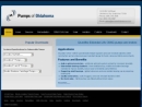 Website Snapshot of PUMPS OF OKLAHOMA, INC.