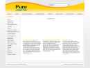 Website Snapshot of Pure Essence Labs, Inc.