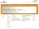 Website Snapshot of Puritan Automation, LLC